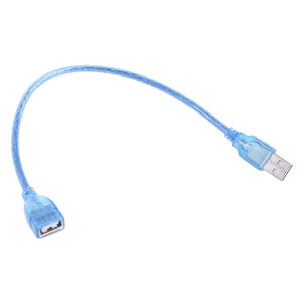 USB 2.0 hane till hona USB kabel Förlängningssladd Kabel Super Speed Data Sync-kabel för Macbook PC Laptop Tangentbord 23cm