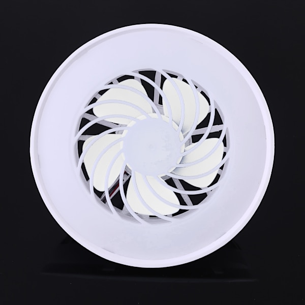 Universal 2-i-1 AC 220V E27 12W LED-lampa E27 Takfläkt med LED-lampa för hemmakontor Nattmarknad Bokrum