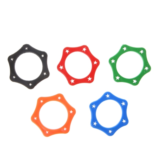 5 stk. Audio Plast Anti-Rull Enhet for Håndholdte Mikrofoner Anti-Rull Ring 40mm Indre Diameter Mikrofonring