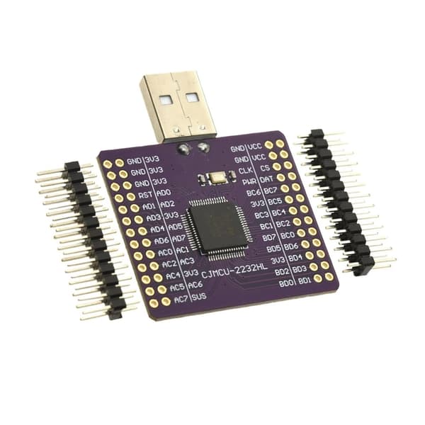 MCU-2232 FT2232HL USB til /RS232/UART/FIFO/SPI/I2C Konverteringsmodul