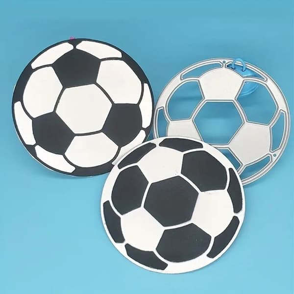 Fotballform Die Cut Karbonstål Kutte Dies For Scrapbooking Kortlaging