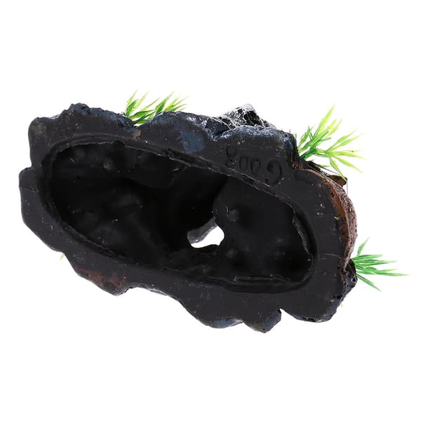 Akvarium harpiksdekorationer Betta gemmested hule til eremitkrebs Guppy små fisk