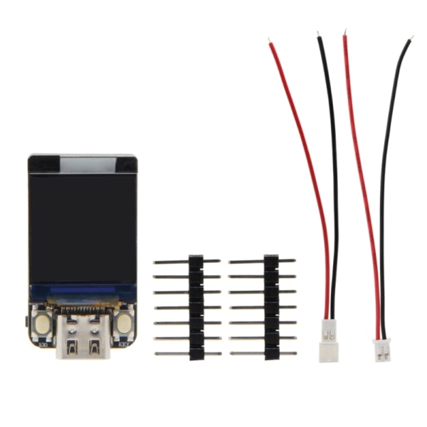 T-QT ESP32S3 GC9A01 0,85-tums LCD-skärmmodul WIFI Bluetooth-kompatibel Fullfärg IPS-skärm 128x128 Pixlar