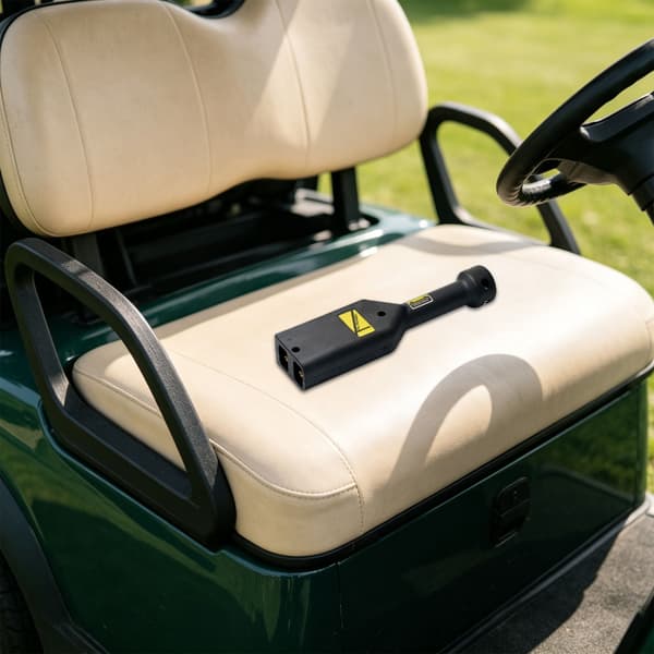 73345-G01 Golfbil Batteriladeplugg 2-pinners Pluggkontakt Holdbar