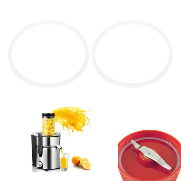 2st 8,3 cm gummi O-formade ersättningspackningar Tätningsringdel för blender