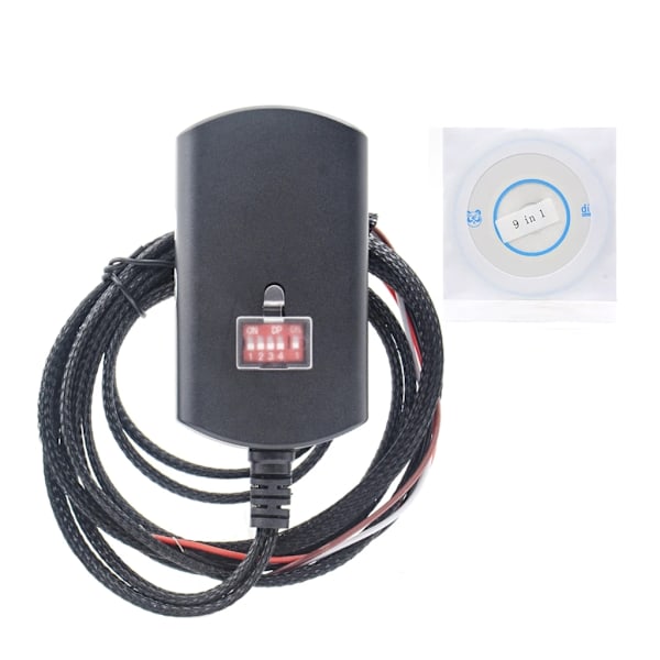 9 I 1 Emulator System Full Chip Universal Heavy Duty Lastbilsbilsdiagnostikverktyg