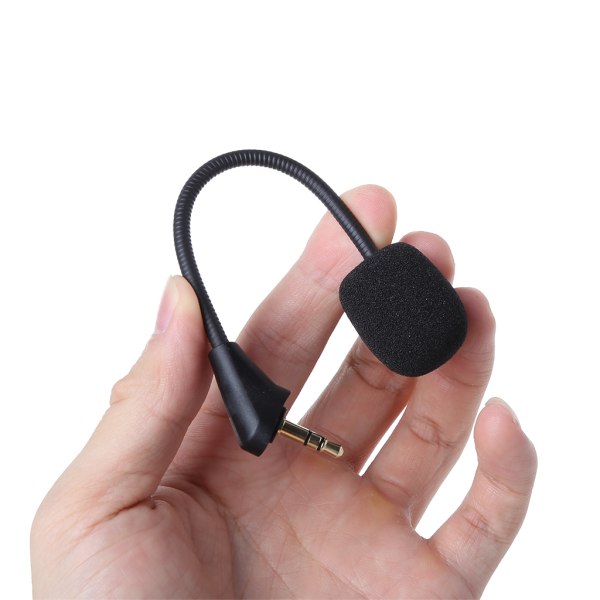 Universal mini bärbar hörlursmikrofon för Cloud Gaming Headset Minimikrofon Bekväm att bära med sig tillbehör