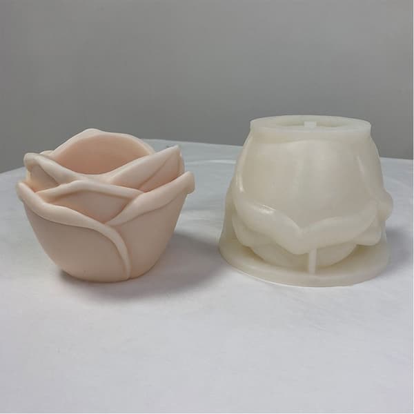 Rossilikonformar Blomkrukor Molds Mould Handgjorda suckulenta molds Silikonmaterial