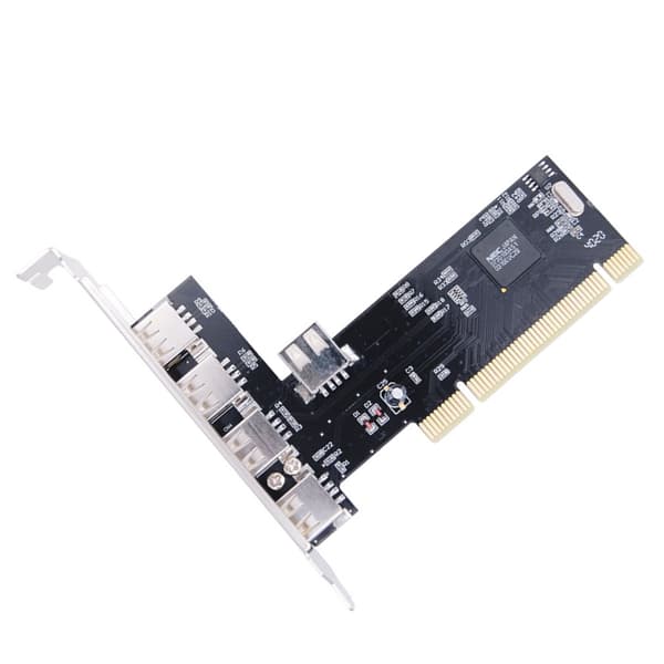 Utvid PC-funksjonaliteten med 5-ports USB2.0-adapterkort for variert bruk