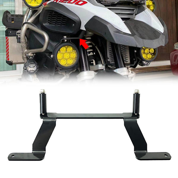 LED Lys Bar Monteringsbrakett Universell for R1200GS R1250GS Stativ Arbeidslampe
