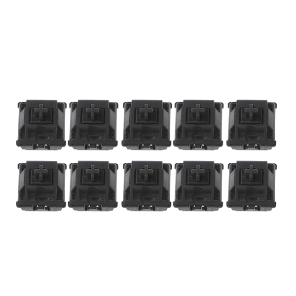 10 st Mekaniska tangentbordsbrytare Original Cherry MX Brytare 3 Pin Svart