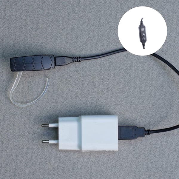 USB C til DC5525 Strømkabel Justerbare Spenninger PD-Lading For Elektronikk
