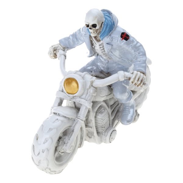 Skeletfigurer Gotisk Dekorativ Cool Skeletfigurer Resin Håndværk Sød Statue Skelet Monument Samlerobjekt