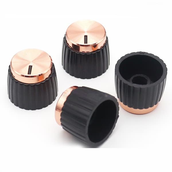 10 stk oppgraderte gitarforsterker-knotter som passer til 6 mm diameter potter