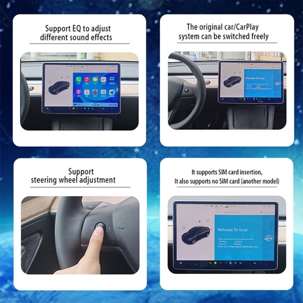 MINI Boks Trådløs Android Auto CarPlay For