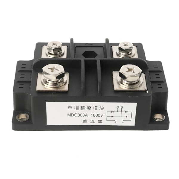 Enkeltfaset Ensretter Bro Modul MDQ 300A 1600V Høj Effekt Diode Modul 1 Faset Diode Metal Kabinet Bro Ensretter
