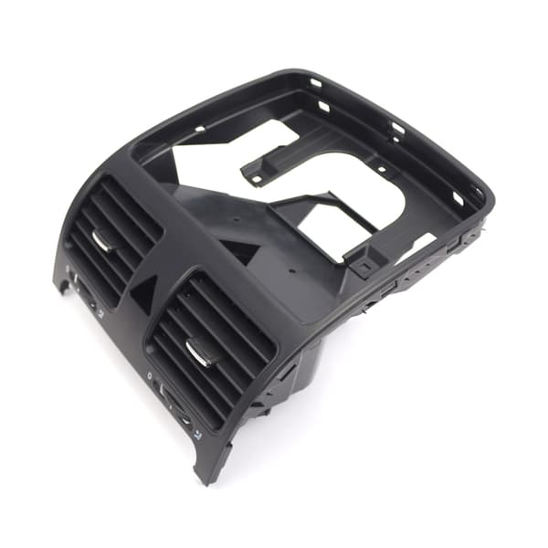 Svart Instrumentbräda Mittre Luftventil Uttag Passar Jetta Golf Rabbit MK5
