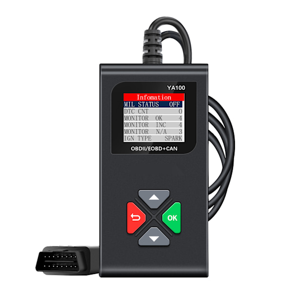 Fordonsdiagnostikscanner Automotive Check Engine Light Felanalysator
