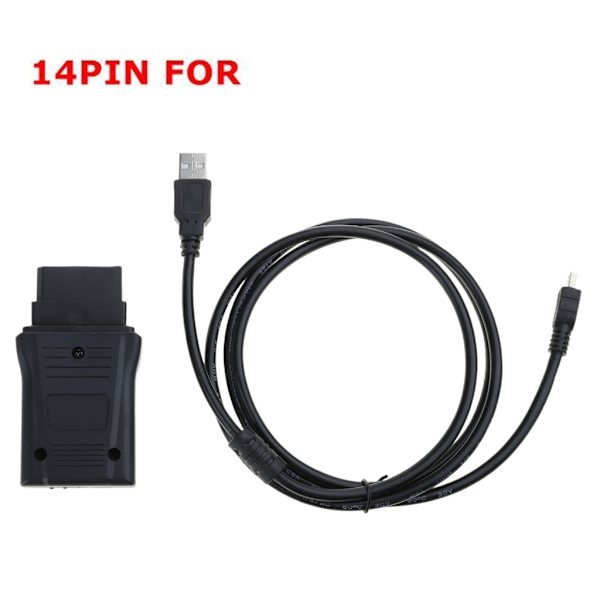 14-pin Auto Diagnostisk Scanner Connector Adapter til Consult Fejlkodelæser