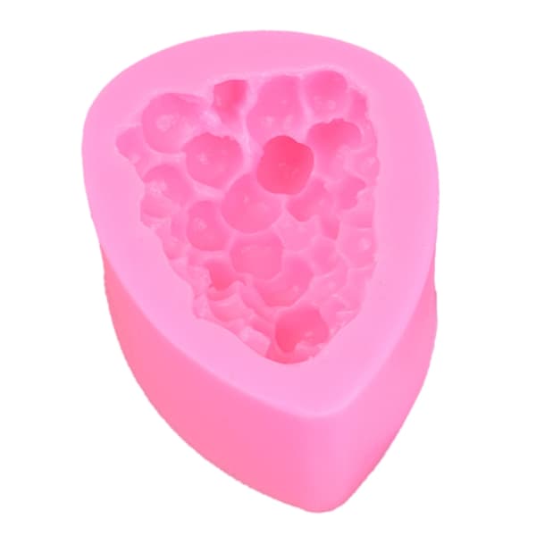 Frukt silikonformer Fondantform for DIY kakefondant stearinlys såpepynt
