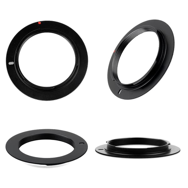 M42-EOS for M skifterring for EOSM M2 M3 M5 M10 M100 M6 M50 speilløst