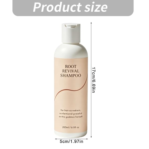 Næret-Hår Shampoo Urte Shampoo Skælbehandlinger Shampoo til Mænd Kvinder