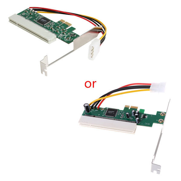 PCI-Express PCI-E til PCI Riser Bus Kort Høj Effektivitet Adapter Konverter