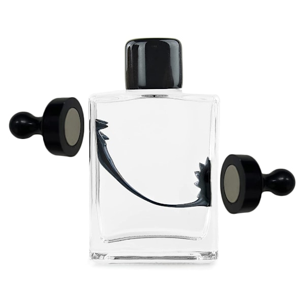 Samleobjekt Ferrofluid Display Bordleke Magnetisk Display Flaske Hjemme Ornament