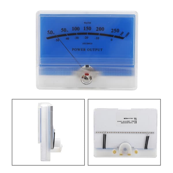 VU Meter DB Panel - Lydnivåindikator for opptaksstudio hjemmebil