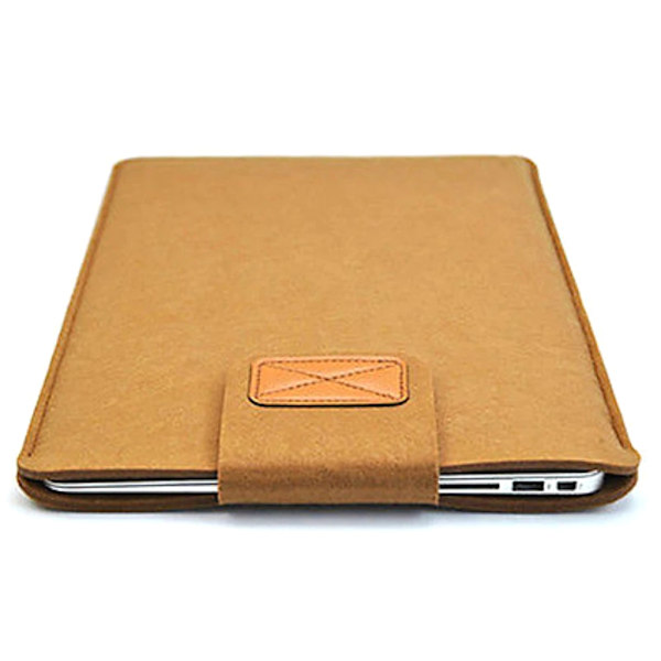 Tablettfodral med case cover väska för MacBook 11 13 15 tums enfärgad case för surfplatta för bärbar dator. Gray 15-inch