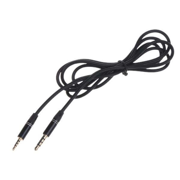 3,5 mm til 2,5 mm lydkabel 3,5 mm TRRS Jack han til 2,5 mm TRRS Jack han Stereo Audio Mic Aux ledning Ekstra lydkabel