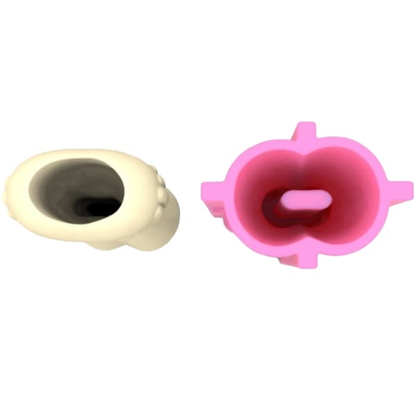 Hjerte holdt i hånd saftig blomsterpotteform vase fleksibel silikoneform