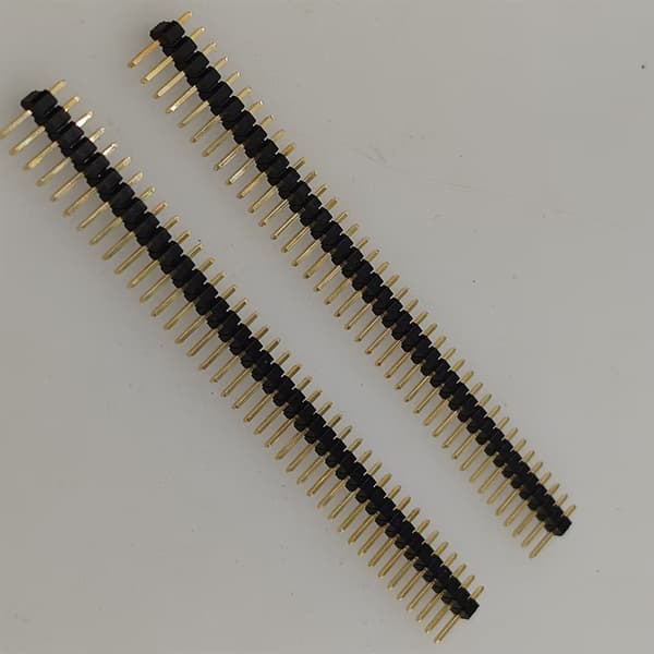 10 stk. Breakaway PCB Board Pin Header Konnektorer 2,54 mm Header Konnektorer