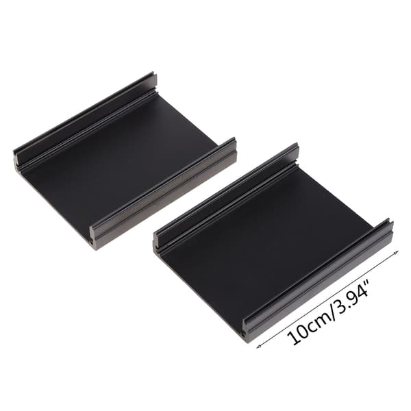 Aluminium PCB Instrumentboks DIY Kabinet Elektronisk Projekt til Case 100*76*35m