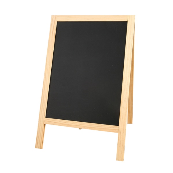 Mini trä tavla dubbel staffli meddelande svart tavla Whiteboard svart tavla