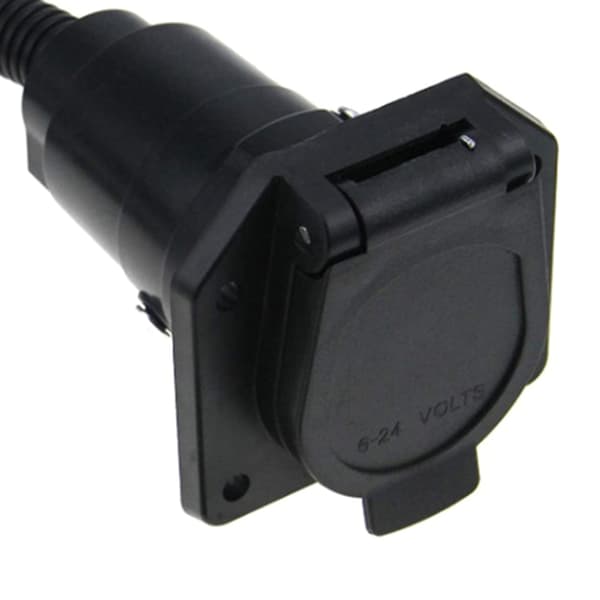 Intercontinental Trailer Connector Adapter 5 7 Pin Dobbelt Interface Til Bugsering