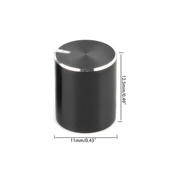 5 st 11x12,5 mm cap Volymkontroll för o förstärkare