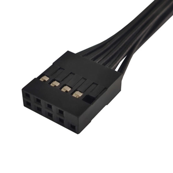 USB 9-pin hun til han adapter header kabel USB forlængerledning 10 cm