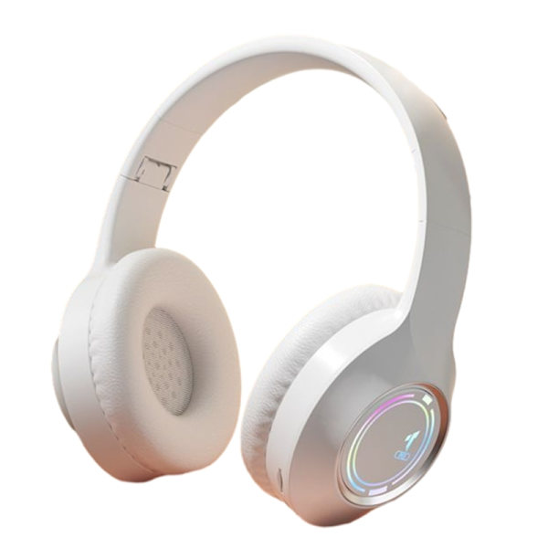 Bluetooth 5.3 Subwoofer Live Hovedmonterede Trådløse Hovedtelefoner Indbygget Mikrofon Stereo Støjreduktion Sammenfoldeligt Hovedbeklædning
