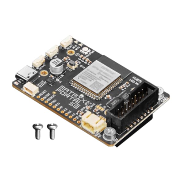 Internett-skjerm med ESP32S3 LED-matriser CircuitPythons-kompatibel