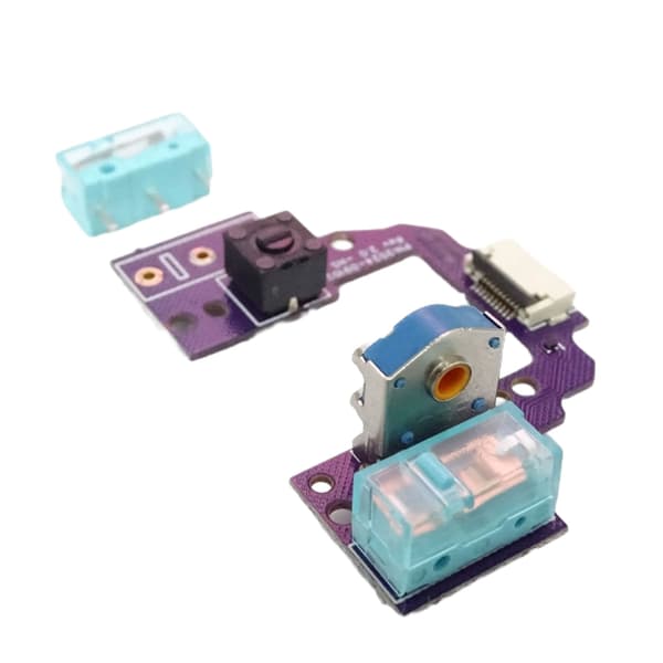 MicroSwitch Knappebrett for GPROX Superlight2 Mus Øvre Hovedkort 3