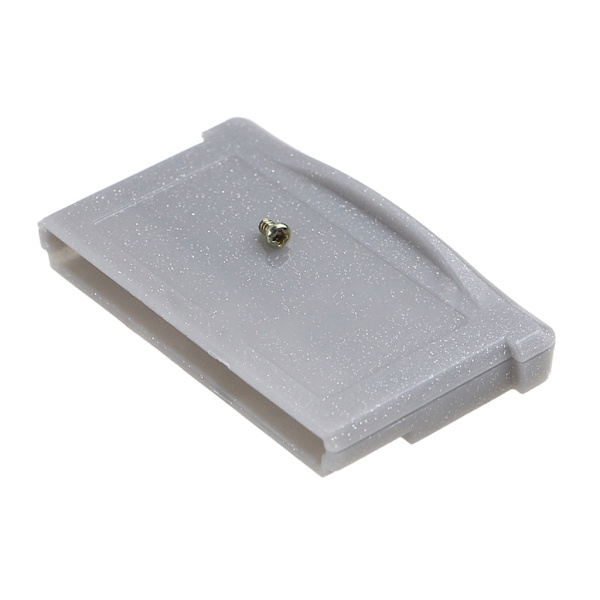Game Cartridge Housing Shell Anti Scratch Cover Skal med skruvar Game Card Case Box Transparent light bl