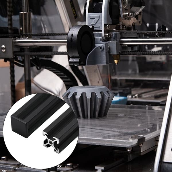 10 Profesjonelle Endestykker for 4.2mm V-spor Aluminiumsprofiler Montering