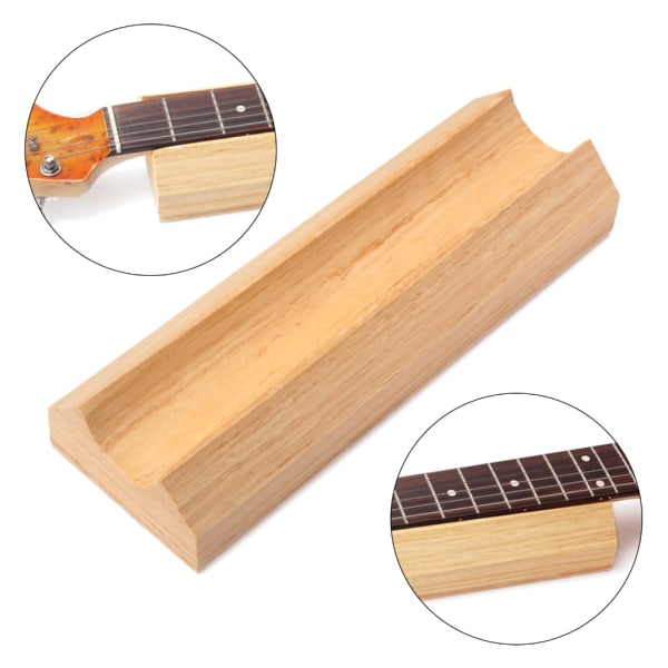 Elektrisk akustisk gitarr Bas Caul Nackstöd Fretwork Luthier Setup Bracket Nackstöd Gitarr Gitarr Nackstöd
