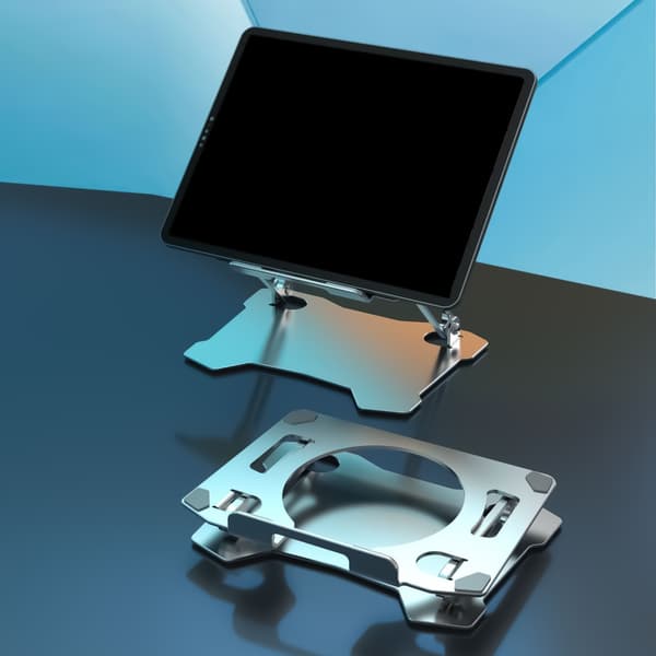 MultiAngle Notebook Tablet Lesebrett Antiskli for Laptoper og Nettbrett