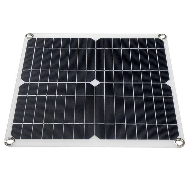 12W Solcellepanelsett med Solcelleladeregulator for Campingbåt 6