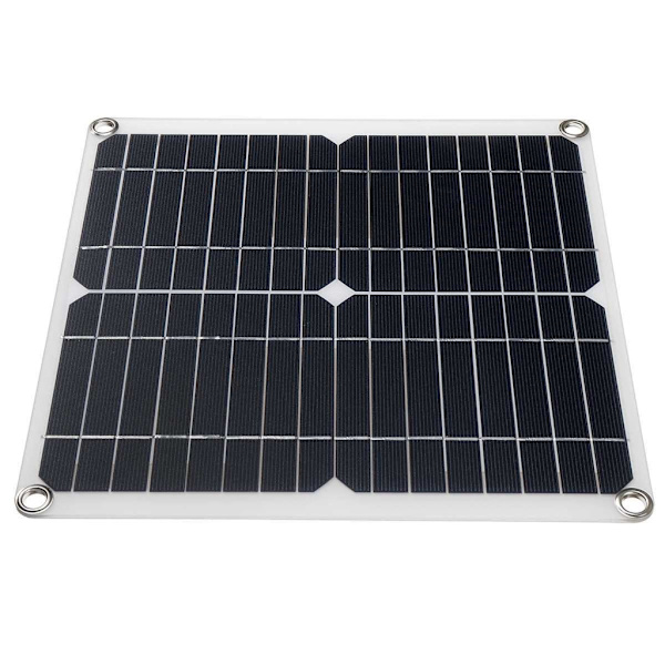12W solpanelssæt med solcelleladningsregulator til campingbåd 5