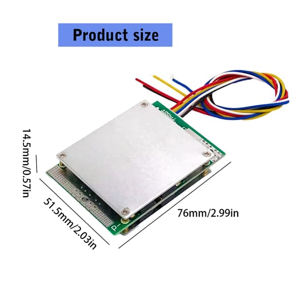 4S 12.8V 200A Strömbegränsningskort för batteri för DIY Elektroniska Kraftsystem