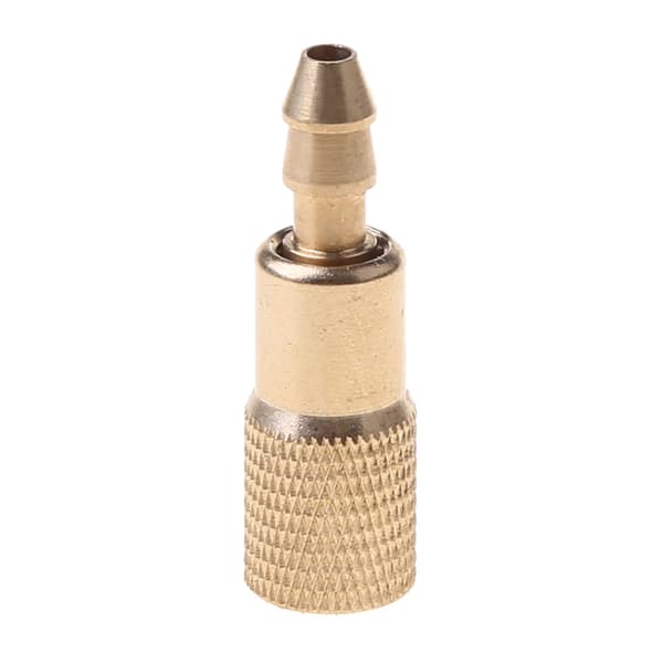 1PC Bil Auto Messing 6mm Dæk Hjul Dæk Luft Chuck Inflator Pumpe til Ventil Clip Cl