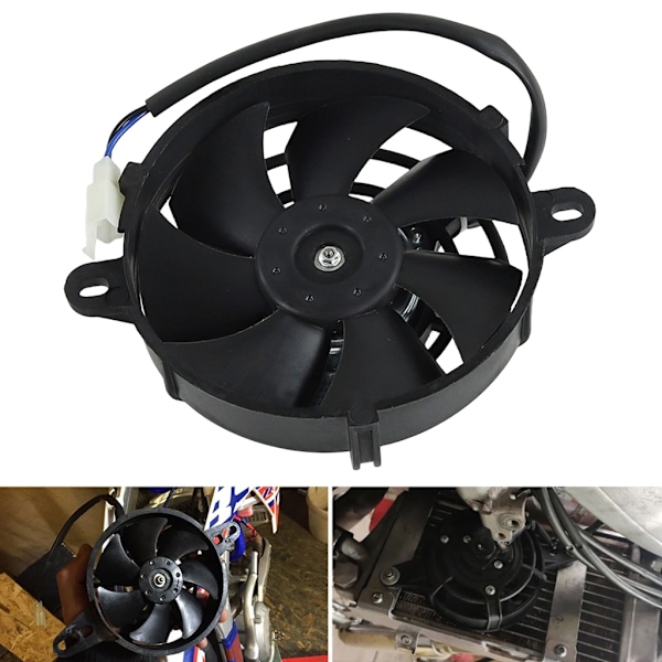 Effektiv Køleventilator Nem Installation Radiatorventilator til Dirt Bikes & Sand Rails